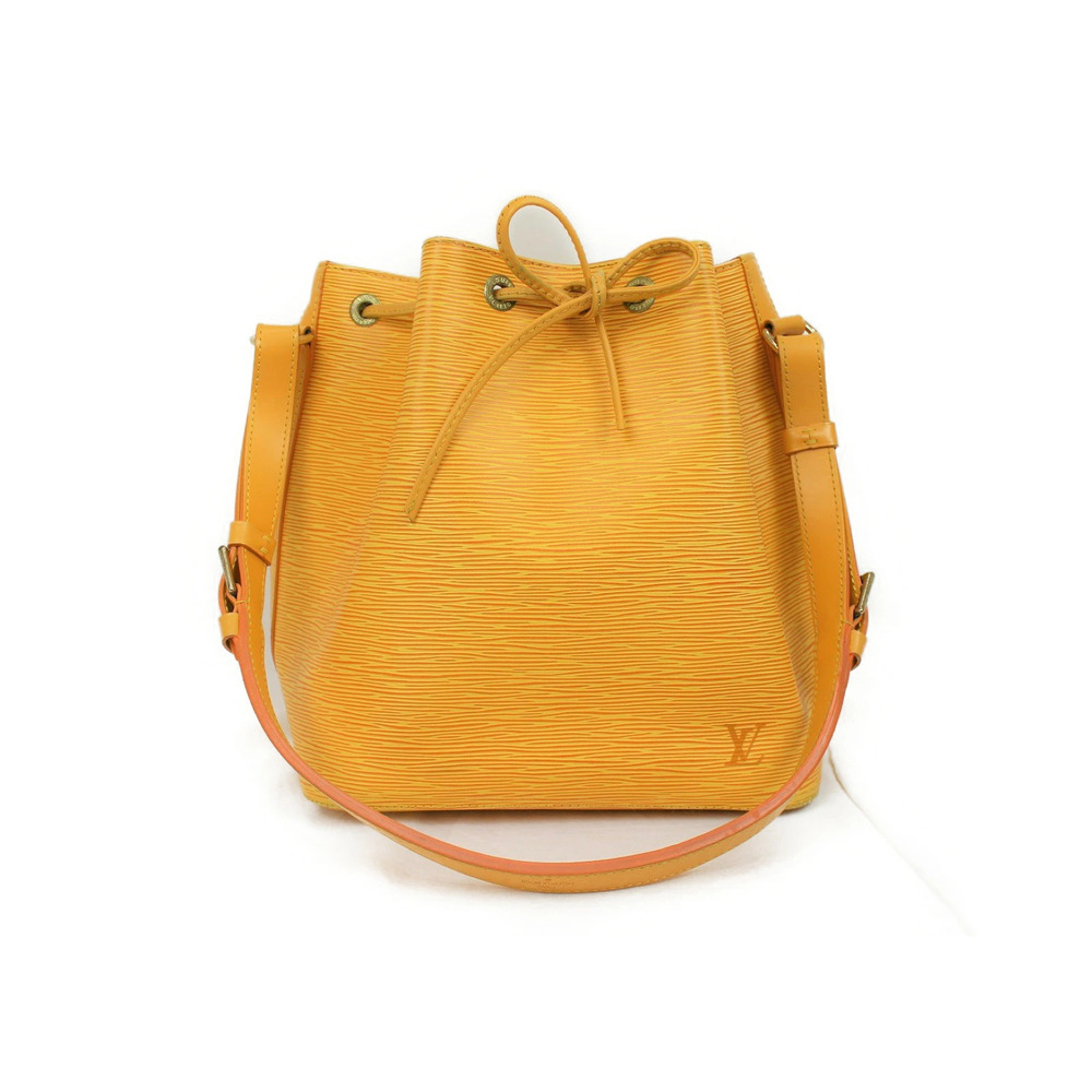 LOUIS VUITTON Epi Noe Leather Tassili Yellow Shoulder Bag